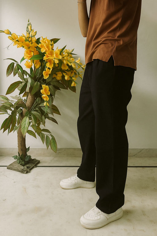 Black Linen Pants
