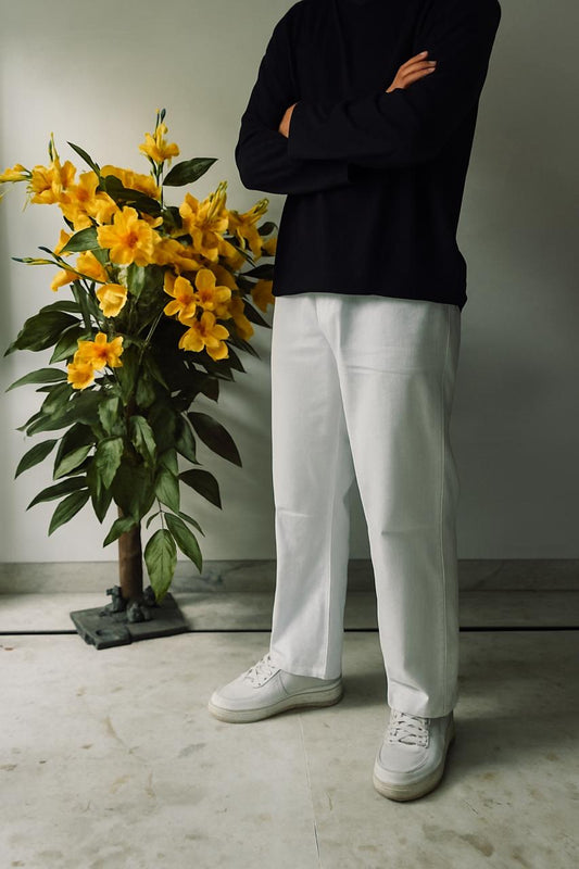 White Linen Pants